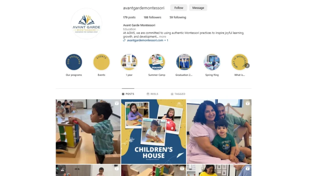 link to avantgarde montessori